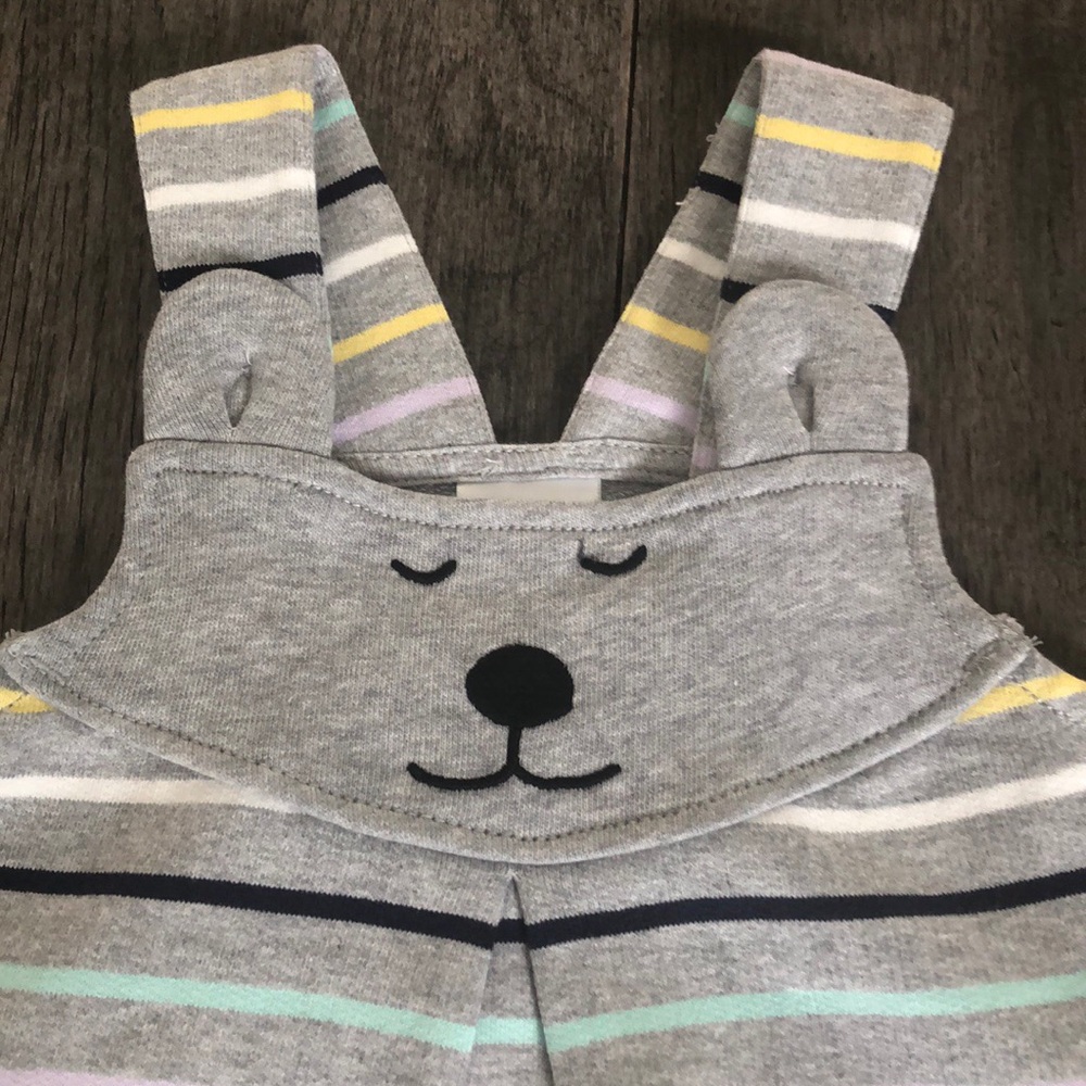 Hanna Andersson Overalls In Organic French Terry - Picture 4 of 7